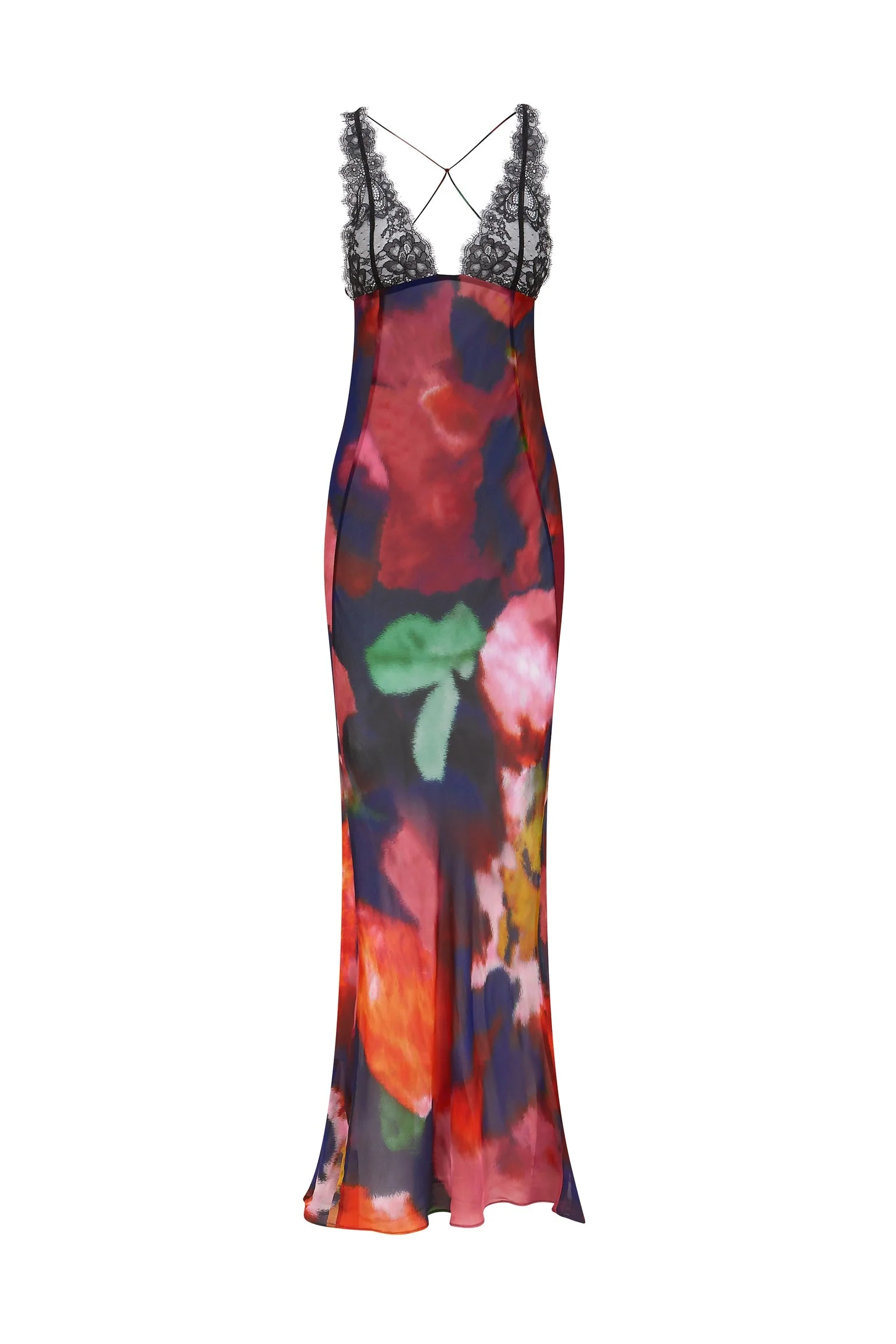 Paola Floral Slip Dress - Image 7